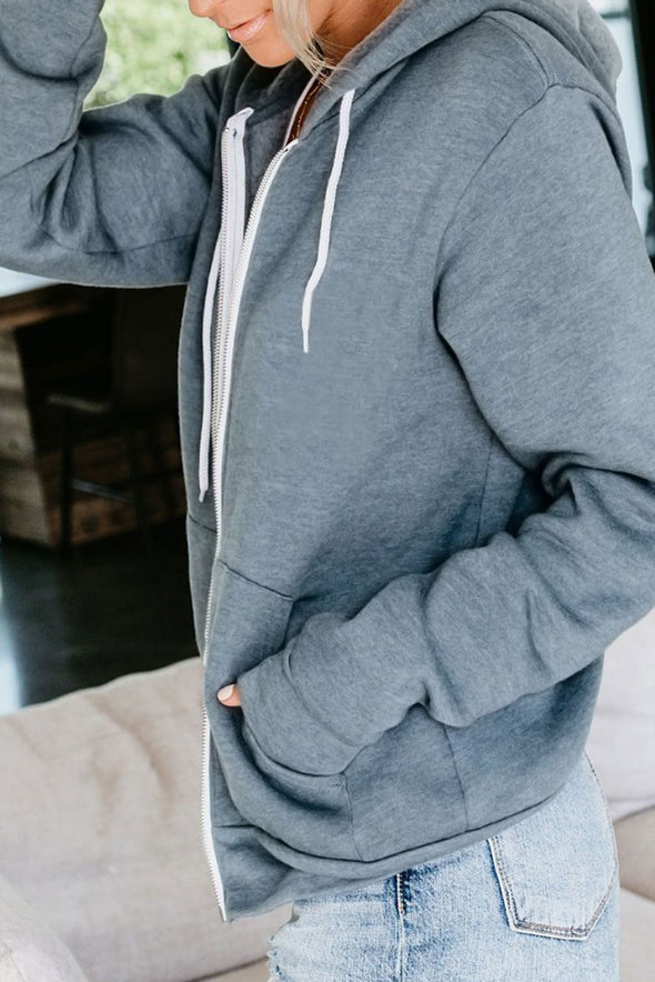 Zip-up Hoodie Jacket