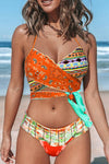 Bohemian Tropical Print Bikini
