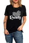 Khaki Stay Wild Leopard Graphic T-Shirt