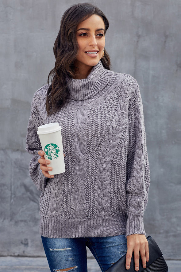 Chunky Turtleneck Sweater