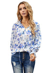 Cakewalk Floral Smocked Blouse