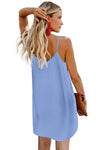 Buttoned Slip Dress