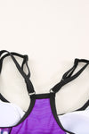 Printed Lined Tankini Swimsuit