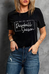 Khaki Stay Wild Leopard Graphic T-Shirt