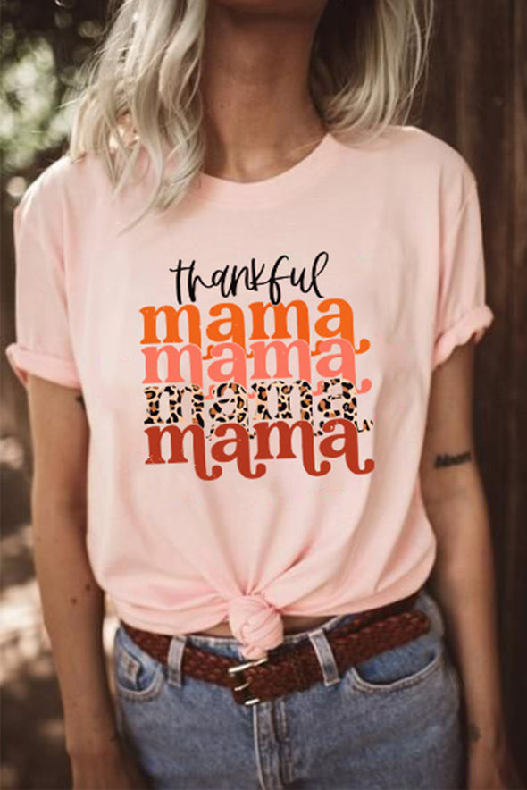 Letter Heart-shaped Rugby Graphic Print Short Sleeve T-shirt