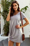 The Triblend Side Knot Dress