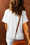 Khaki Stay Wild Leopard Graphic T-Shirt