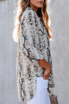 Classic Leopard Print Shirt with Pockets
