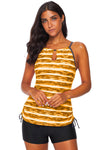Print Tankini Swimwear