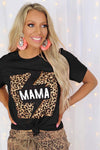 Letter Heart-shaped Rugby Graphic Print Short Sleeve T-shirt