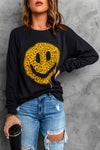 French Terry Cotton Blend Pullover Sweatshirt