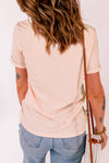 Leopard Sunflower Cactus Print Short Sleeve T Shirt