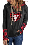 Double Hoods Thumb Hole Hoodie