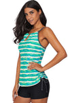 Print Tankini Swimwear