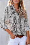 Classic Leopard Print Shirt with Pockets