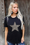 Letter Heart-shaped Rugby Graphic Print Short Sleeve T-shirt
