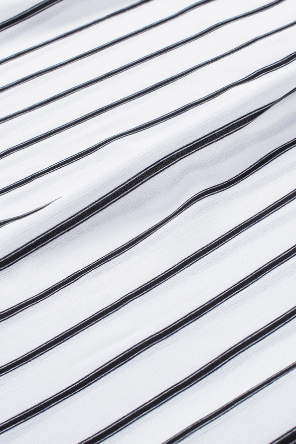 Pocketed Striped Shirt