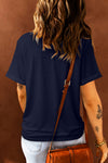 Khaki Stay Wild Leopard Graphic T-Shirt