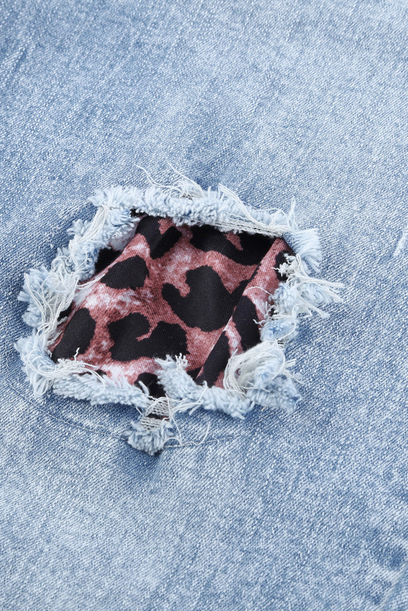 Camo Patches Cotton Pocketed Denim Jeans