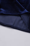 Retro Velvet Pocket Long Sleeve Shirt