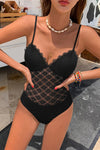Sexy Crochet Push Up One-piece Swimsuit