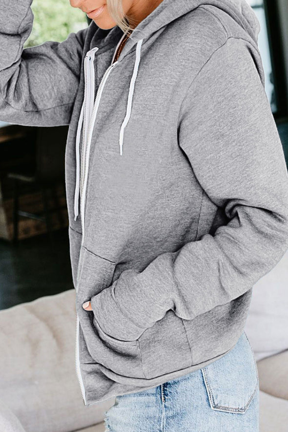 Zip-up Hoodie Jacket