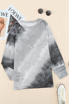 Ombre Orange Tie-dye Sweatshirt