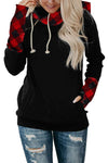 Double Hoods Thumb Hole Hoodie