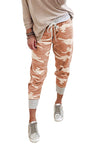 Camo Print Knit Sport Pants