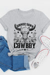 Khaki Stay Wild Leopard Graphic T-Shirt