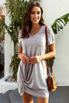 The Triblend Side Knot Dress