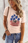Summer Vibes Print Loose T Shirt