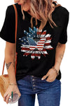 Summer Vibes Print Loose T Shirt