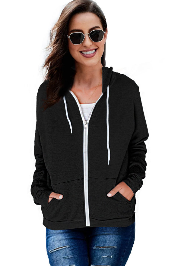 Zip-up Hoodie Jacket