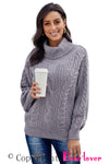 Chunky Turtleneck Sweater