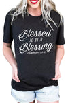 Letter Heart-shaped Rugby Graphic Print Short Sleeve T-shirt