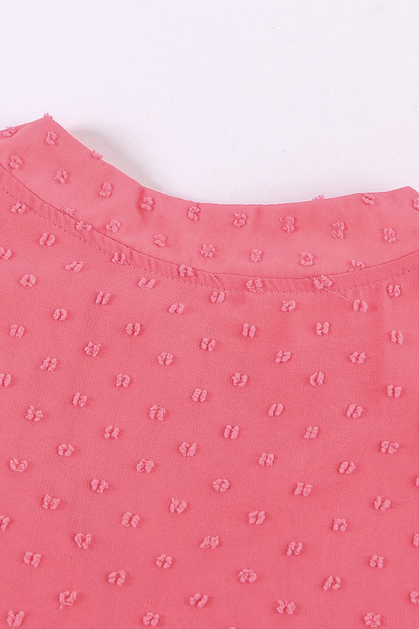 Swiss Dot Tiered Babydoll Mini Dress