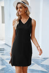 Chest Pocket Tank Mini Dress