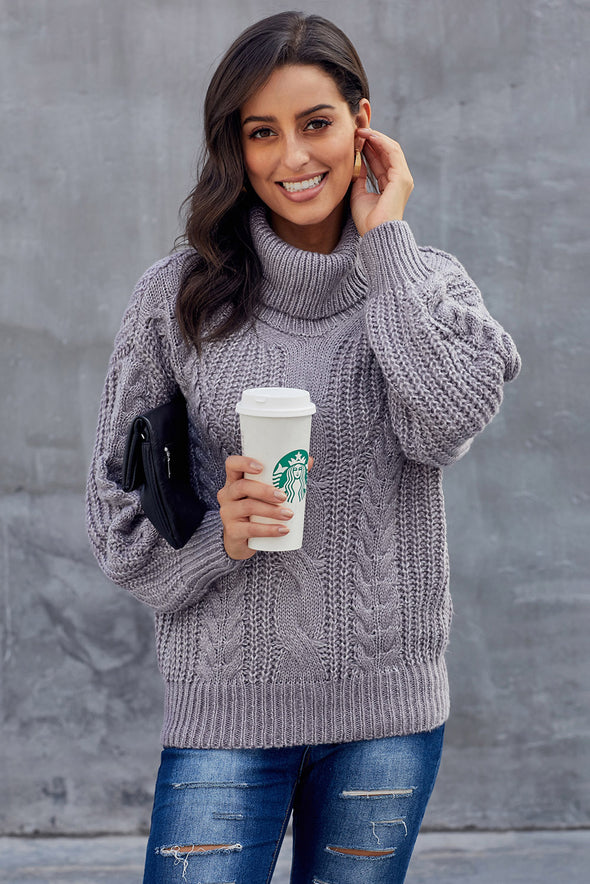 Chunky Turtleneck Sweater