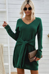 Don?¡¥t Let Me Go Tie Sweater Dress