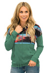 Aztec Cowl Pullover Hoodie