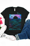 Summer Vibes Print Loose T Shirt