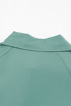 Billowy Sleeves Pocketed Shirt