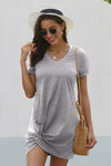 The Triblend Side Knot Dress