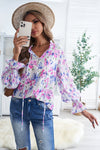 Cakewalk Floral Smocked Blouse