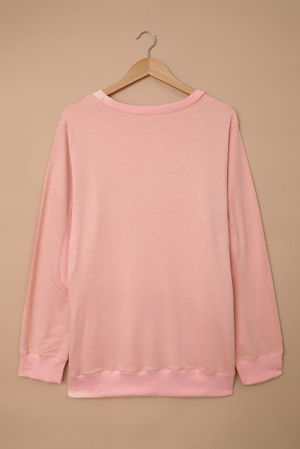 Wash Fleece Pullover Sweatshirt