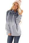 Ombre Pullover Long Sleeve Hoodie