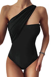 One-shoulder One-piece Swimwear