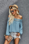 Blooming Lace Off The Shoulder Top