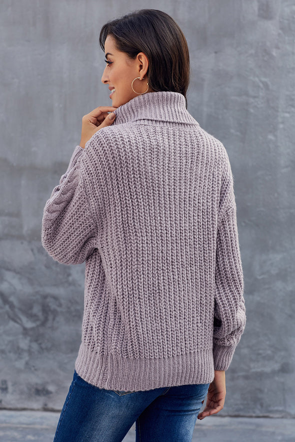 Chunky Turtleneck Sweater